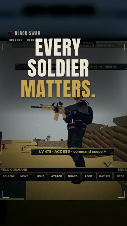 In-game: first-person combat